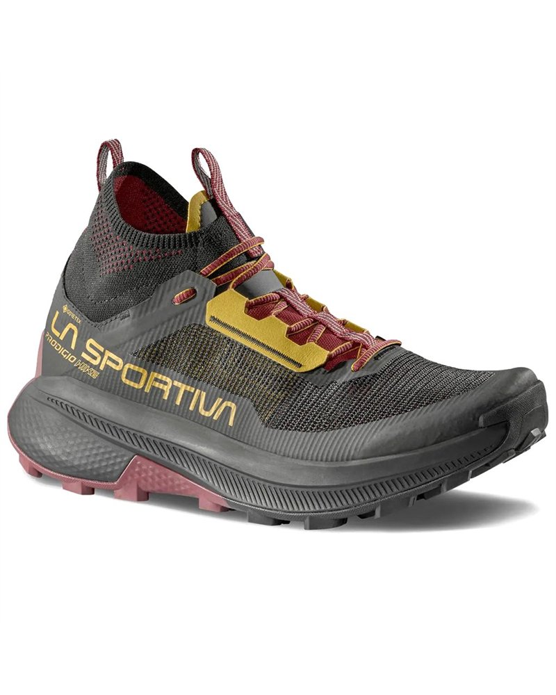 La Sportiva Prodigio Hike GTX Gore-Tex Men's Speed Hiking Shoes, Black/Savana