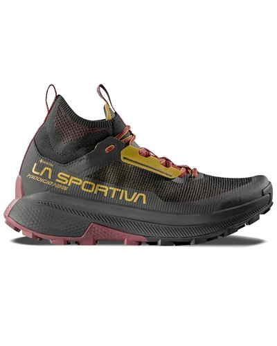 La Sportiva Prodigio Hike GTX Gore-Tex Scarpe Speed Hiking Uomo, Black/Savana