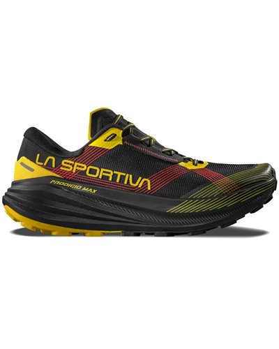 La Sportiva Prodigio Max Scarpe Trail Running Uomo, Nero/Giallo