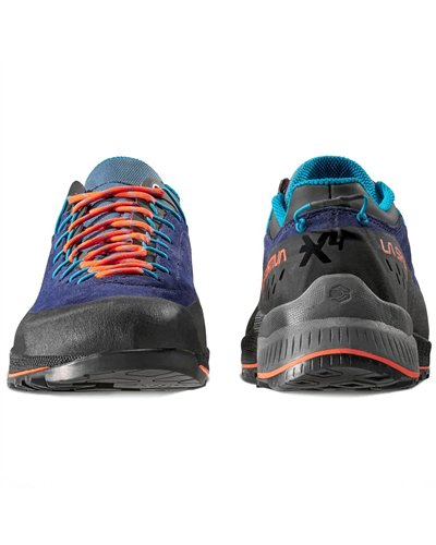 La Sportiva TX4 Evo Men's Approach Shoes, Deep Sea/Cherry Tomato