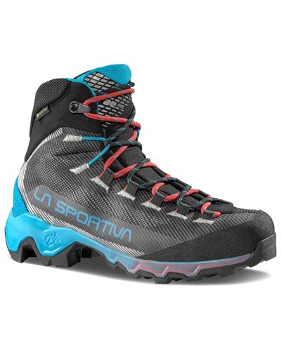 La Sportiva Aequilibrium Hike GTX Gore-Tex Scarponi Trekking Donna, Carbon/Malibu Blue