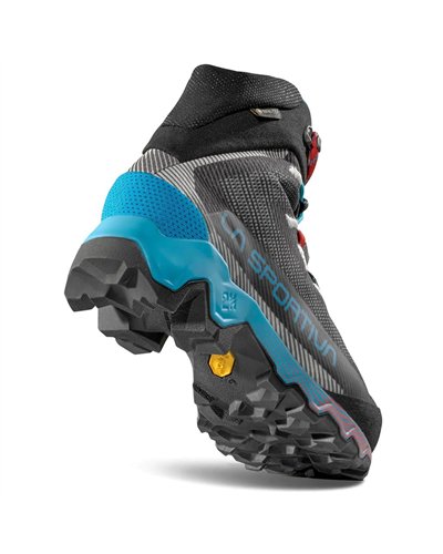 La Sportiva Aequilibrium Hike GTX Gore-Tex Women's Hiking Boots, Carbon/Malibu Blue