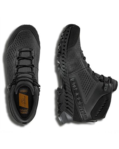 La Sportiva Stream GTX Gore-Tex Surround Scarponi Fast Hiking Uomo, Black/Carbon