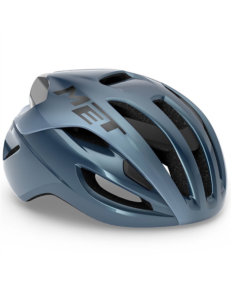 Met Rivale MIPS Road Cycling Helmet, Glossy Navy/Silver