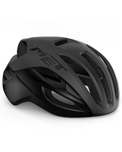 Met Rivale MIPS Casco Strada, Nero Opaco/Lucido