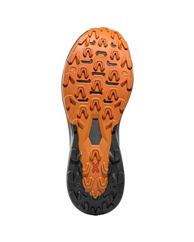 La Sportiva Prodigio Men's Trail Running Shoes, Carbon/Marmalade