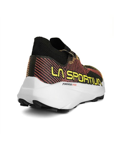 La Sportiva Prodigio Pro Men's Trail Running Shoes, Black/Yellow