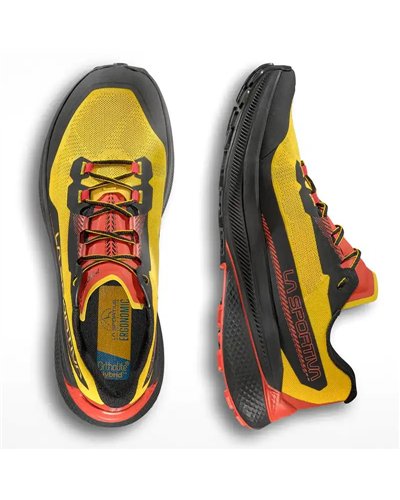 La Sportiva Prodigio Men's Trail Running Shoes, Yellow/Black