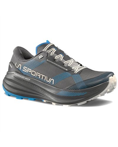 La Sportiva Prodigio Max Men's Trail Running Shoes, Grey/Chalk
