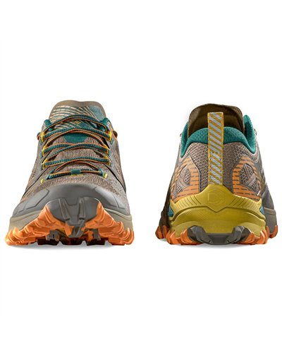 La Sportiva Bushido III GTX Gore-Tex Men's Trail Running Shoes, Mocha/Marmalade