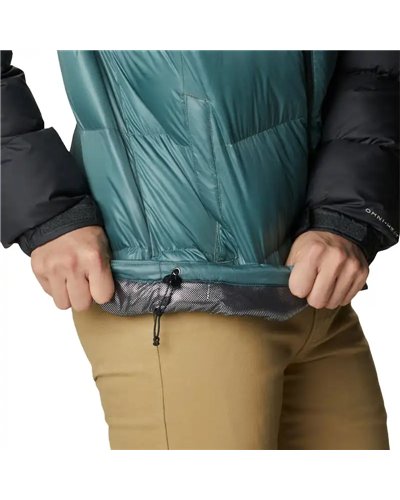 Columbia Pike Lake Giacca Piumino Uomo, Metal Shiny/Shark