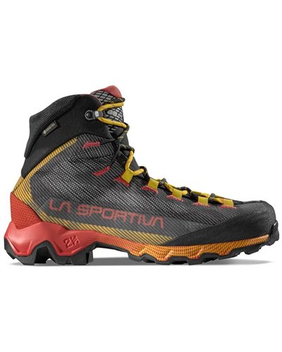 La Sportiva Aequilibrium Hike GTX Gore-Tex Men's Hiking Boots, Carbon/Yellow