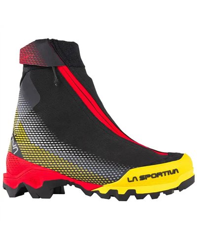 La Sportiva Aequilibrium Top GTX Gore-Tex Men's Mountaineering Boots, Black/Yellow