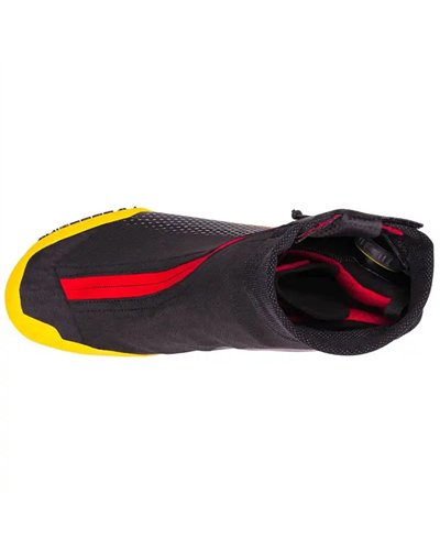 La Sportiva Aequilibrium Top GTX Gore-Tex Scarponi Alpinismo Uomo, Nero/Giallo