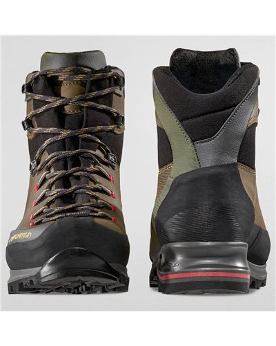 La Sportiva Trango TRK Leather GTX Gore-Tex Scarponi Trekking Uomo, Ivy/Tango Red