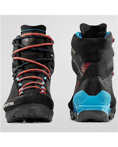 La Sportiva Aequilibrium ST GTX Gore-Tex Scarponi Alpinismo Donna, Black/Hibiscus