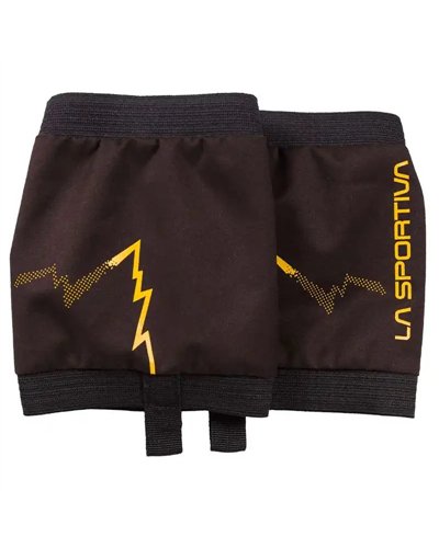 La Sportiva Protector Waterproof Trekking/Mountaineering Gaiters, Black/Yellow