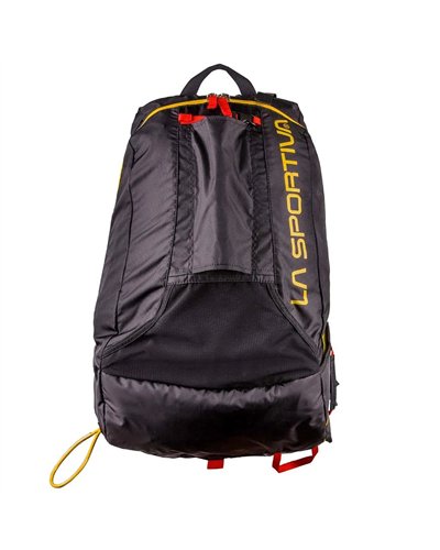 La Sportiva Skimo Race Ski Mountaineering Backpack 18 Liters, Black/Yellow