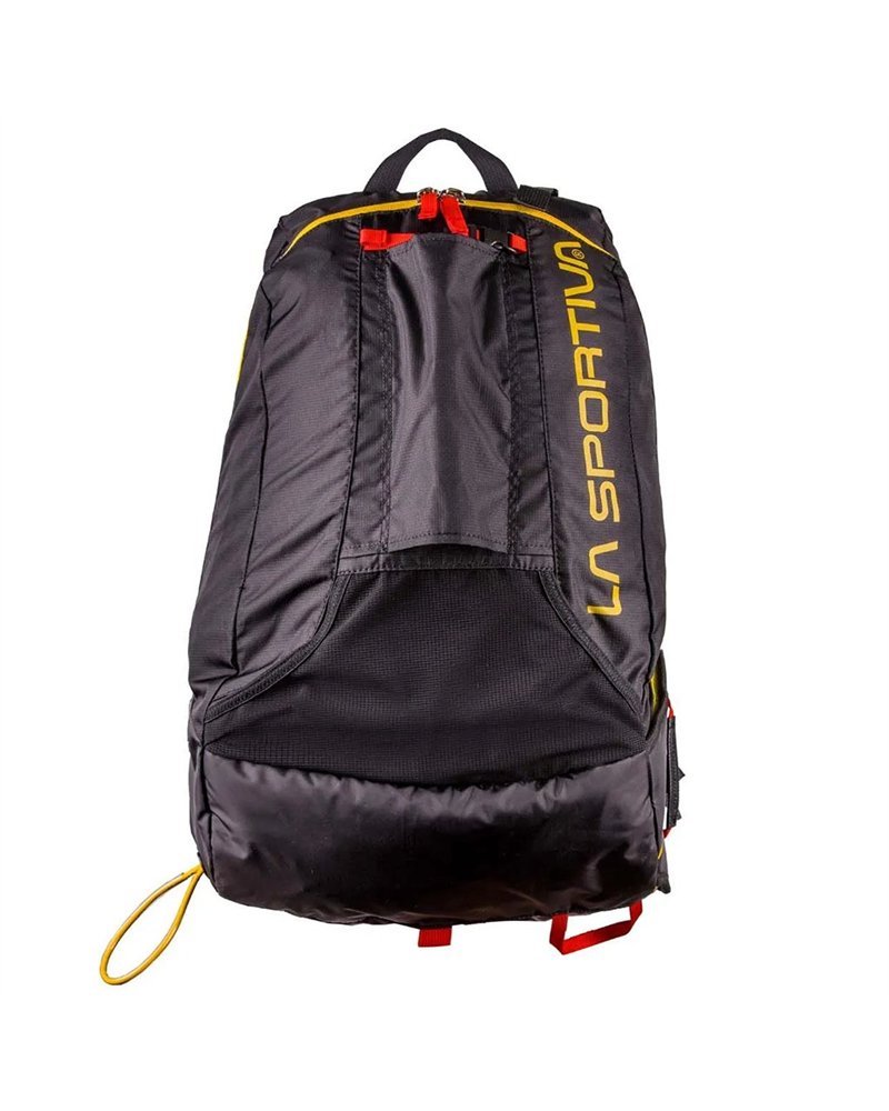 La Sportiva Skimo Race Ski Mountaineering Backpack 18 Liters, Black/Yellow