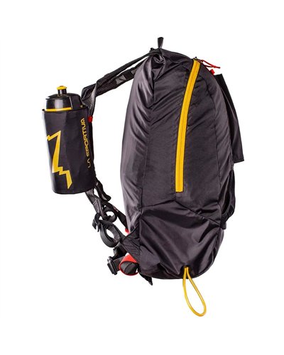 La Sportiva Skimo Race Zaino Scialpinismo 18 Litri, Nero/Giallo