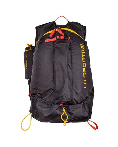 La Sportiva Course Zaino Scialpinismo 20 Litri, Nero/Giallo