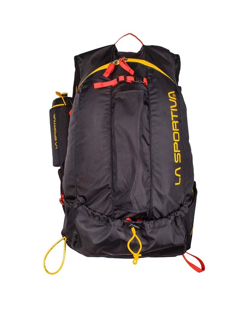 La Sportiva Course Ski Mountaineering Backpack 20 Liters, Black/Yellow