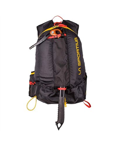 La Sportiva Course Zaino Scialpinismo 20 Litri, Nero/Giallo