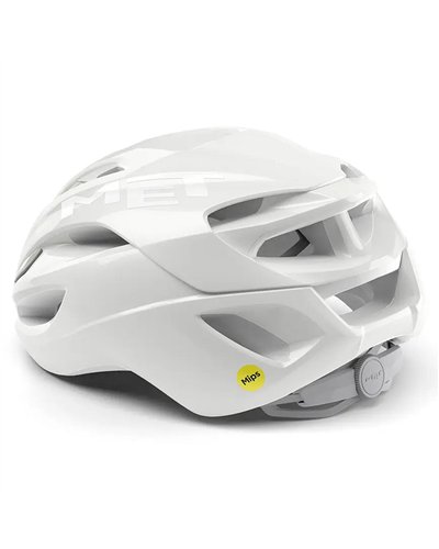 Met Rivale MIPS Road Cycling Helmet, Absolute White (Limited Edition)