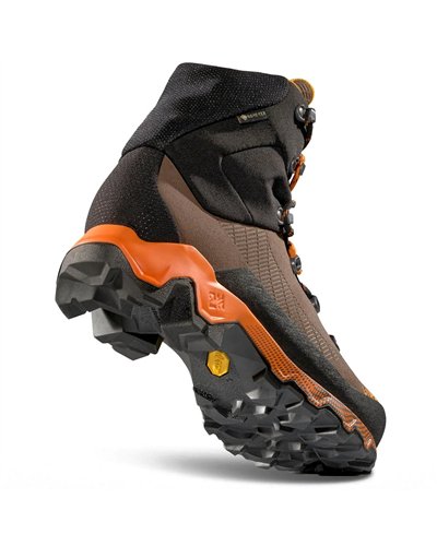 La Sportiva Aequilibrium Trek GTX Gore-Tex Scarponi Trekking Uomo, Chocolate/Papaya