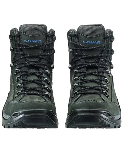 Lowa Renegade Evo MID GTX Gore-Tex Men's All Terrain Classic Boots, Anthracite/Steelblue
