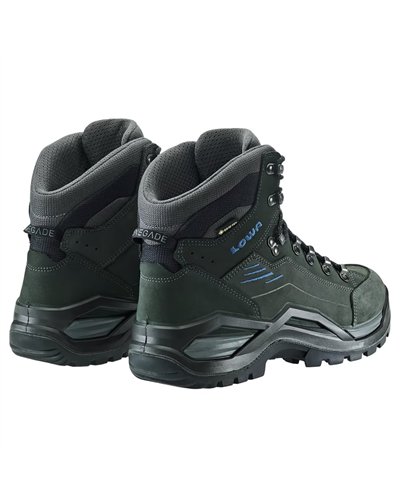 Lowa Renegade Evo MID GTX Gore-Tex Scarponi Uomo, Anthracite/Steelblue