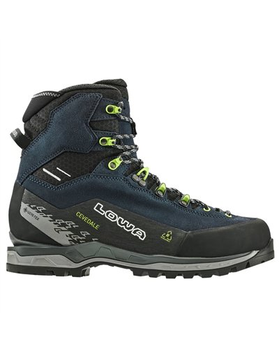 Lowa Cevedale Pro GTX Gore-Tex Scarponi Uomo, Navy/Limone