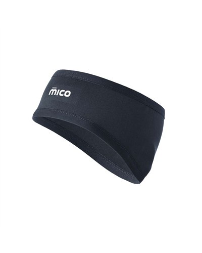 Mico Warm Control Headband, Black (One Size Fits All)