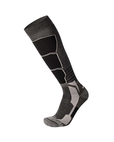 Mico Superthermo Natural Merino Ski Medium Weight Calze Sci, Antracite Melange