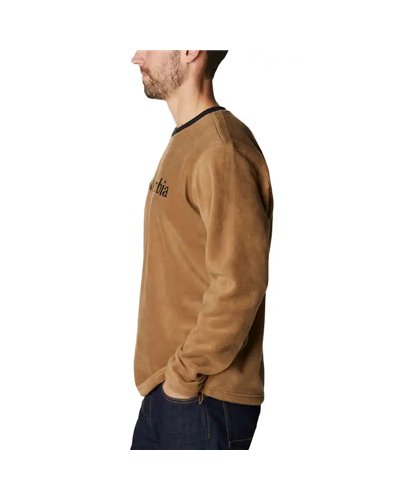 Columbia Steens Mountain Men's Crew Fleece Sweatshirt, Delta