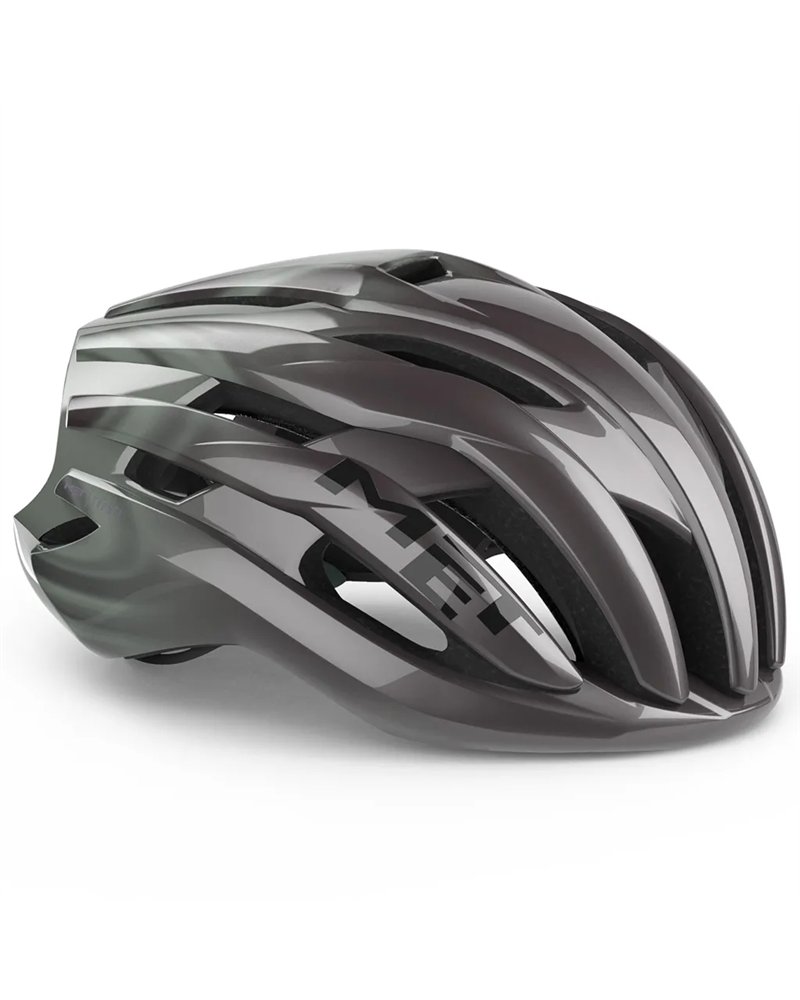 Met Trenta MIPS Road Cycling Helmet, Glossy Opal Gray