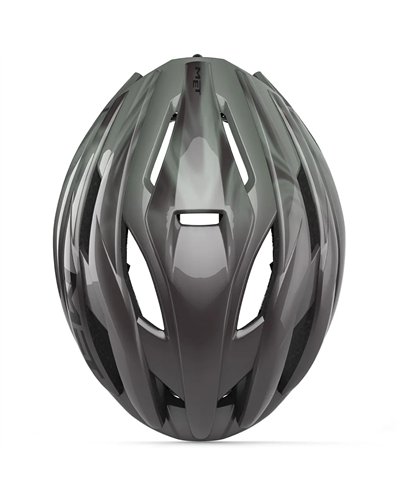 Met Trenta MIPS Road Cycling Helmet, Glossy Opal Gray
