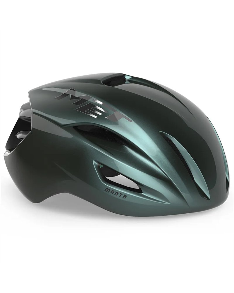 Met Manta MIPS Road Cycling Helmet, Glossy Hyper Teal
