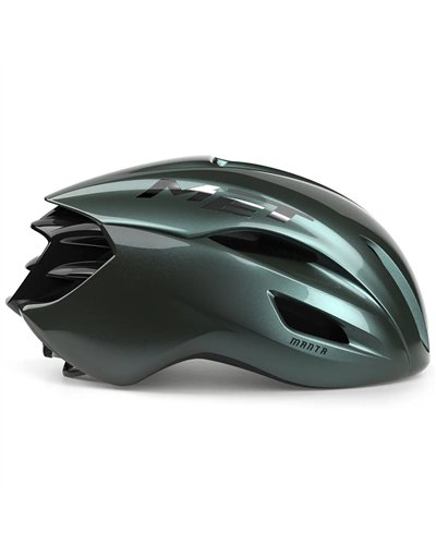 Met Manta MIPS Road Cycling Helmet, Glossy Hyper Teal