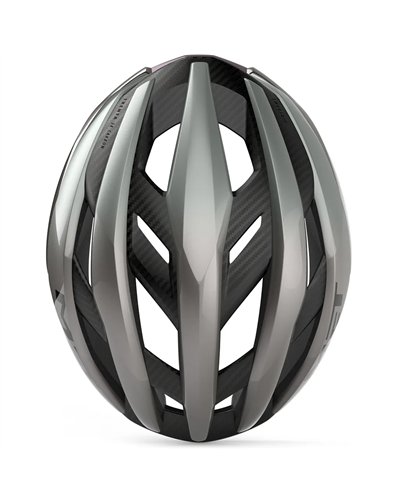 Met Trenta 3K Carbon MIPS Road Cycling Helmet, Glossy Opal Gray