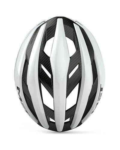 Met Trenta 3K Carbon MIPS Road Cycling Helmet, Glossy White