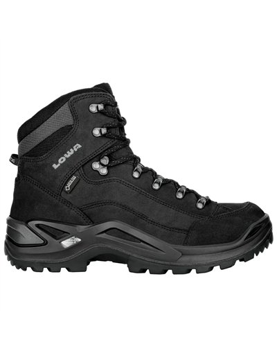 Lowa Renegade MID GTX Gore-Tex Scarponi Uomo, Deep Black
