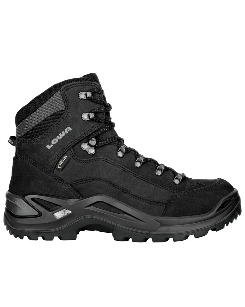 Lowa Renegade MID GTX Gore-Tex Scarponi Uomo, Deep Black