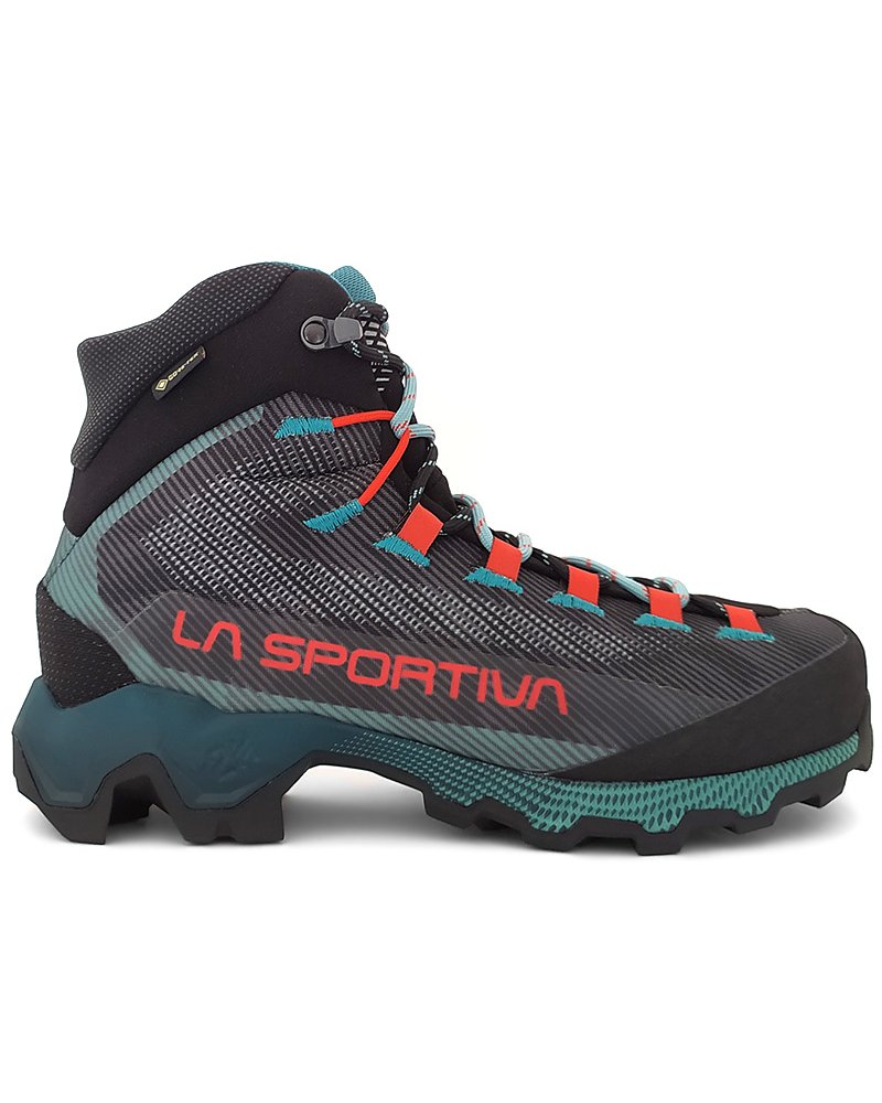 La Sportiva Aequilibrium Hike GTX Gore-Tex Women's Hiking Boots, Carbon/Everglade