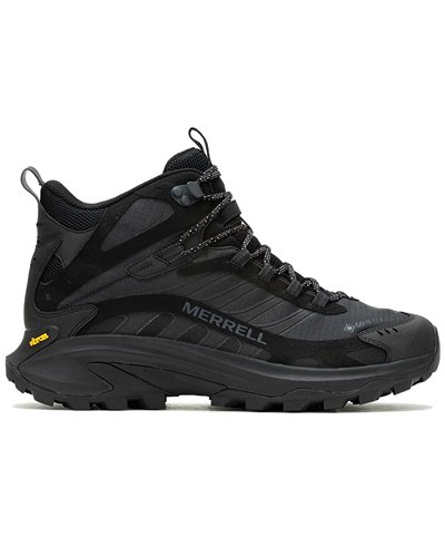 Merrell Moab Speed 2 Mid GTX Gore-Tex Scarponi Hiking Uomo, Nero