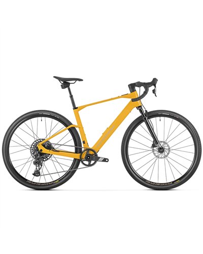 Mondraker Dusty RR 700 Sram GX Eagle 12v Mahle X20 - 350Wh e-Bike, Dense Yellow MY26