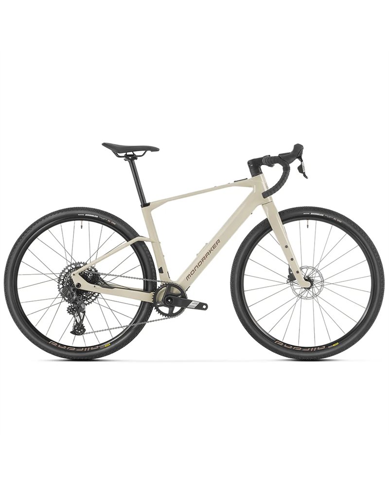 Mondraker Dusty R 700 Sram GX Eagle 12v Mahle X20 - 350Wh e-Bike, Desert Grey MY26