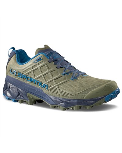 La Sportiva Akyra II Men's Trail Running Shoes, Night Sky/Cypress