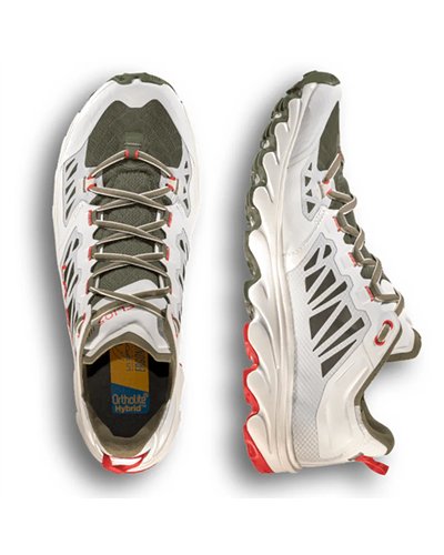 La Sportiva Helios III Scarpe Trail Running Uomo, Chalk/Cypress