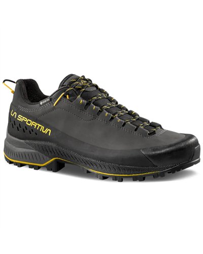 La Sportiva TX5 Evo GTX Gore-Tex Men's Approach Shoes, Carbon/Yellow